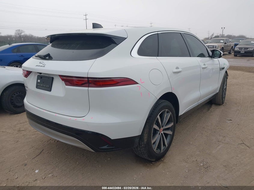 2023 Jaguar F-pace VIN SADCJ2EX7PA705589 IAAI salvage auction — FRONT END, Original (Texas), sold $10,600 on 2026-07-13 (photo 4)