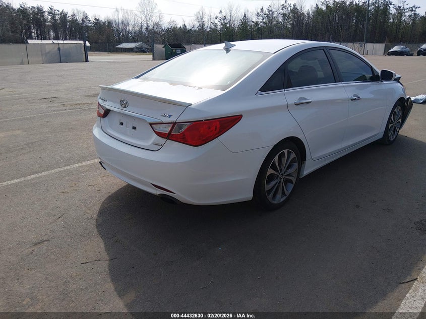 2013 Hyundai Sonata VIN 5NPEC4AB0DH646751 IAAI salvage auction — FRONT END, Salvage Title, sold $400 on 2026-07-23 (photo 4)