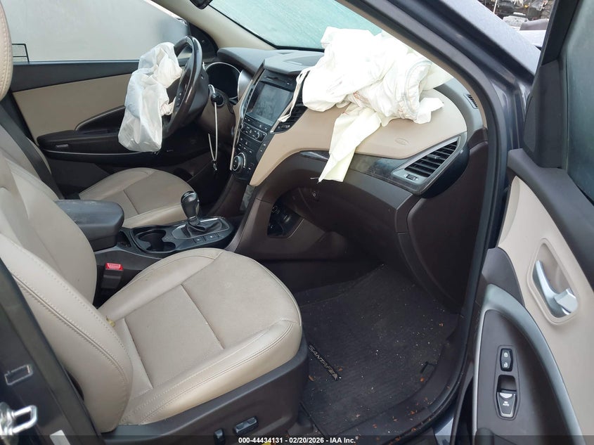 2017 Hyundai Santa fe VIN 5XYZW4LA7HG492968 IAAI salvage auction — FRONT END, Salvage Title, sold $725 on 2026-07-13 (photo 5)