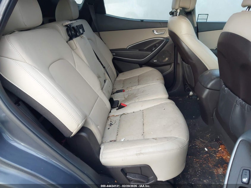 2017 Hyundai Santa fe VIN 5XYZW4LA7HG492968 IAAI salvage auction — FRONT END, Salvage Title, sold $725 on 2026-07-13 (photo 8)