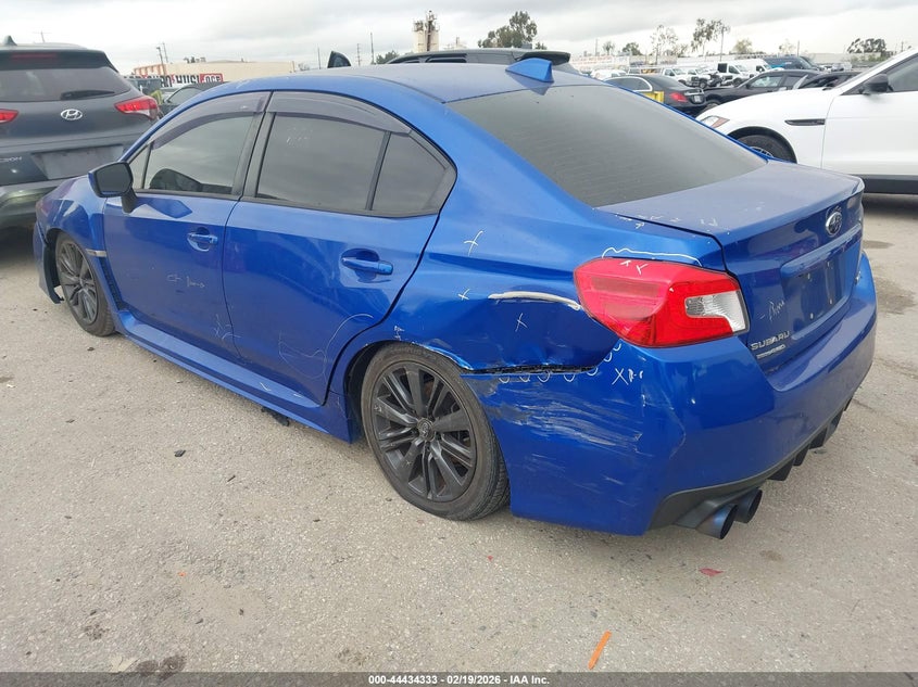 2015 Subaru Wrx VIN JF1VA1A61F9835515 IAAI salvage auction — LEFT REAR, Salvage Title, sold $2,050 on 2026-07-22 (photo 3)