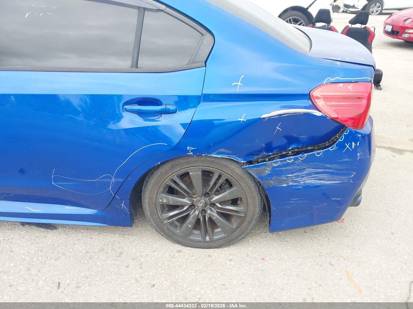 2015 Subaru Wrx VIN JF1VA1A61F9835515 IAAI salvage auction — LEFT REAR, Salvage Title, sold $2,050 on 2026-07-22 (photo 6)