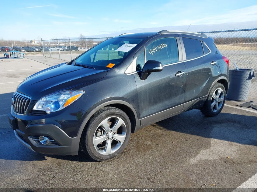 2014 Buick Encore VIN KL4CJBSB7EB520075 IAAI salvage auction — RIGHT REAR, Salvage Title, sold $3,050 on 2026-07-17 (photo 2)