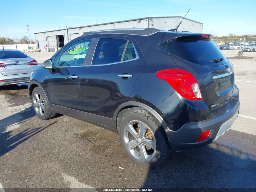2014 Buick Encore VIN KL4CJBSB7EB520075 IAAI salvage auction — RIGHT REAR, Salvage Title, sold $3,050 on 2026-07-17 (photo 3)