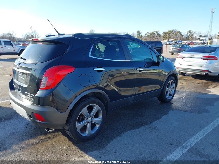 2014 Buick Encore VIN KL4CJBSB7EB520075 IAAI salvage auction — RIGHT REAR, Salvage Title, sold $3,050 on 2026-07-17 (photo 4)