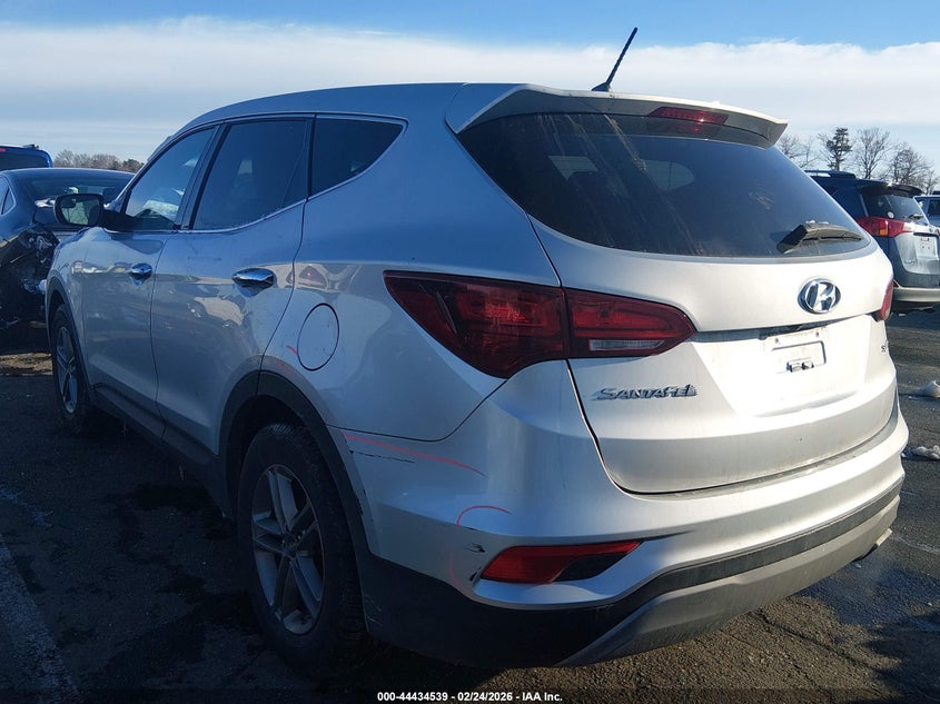 2018 Hyundai Santa fe VIN 5XYZT3LB5JG532269 IAAI salvage auction — FRONT END, Salvage (New Jersey), sold $2,350 on 2026-07-31 (photo 3)