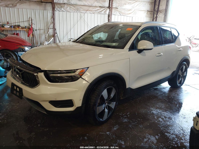 2019 Volvo Xc40 VIN YV4162XZ6K2010524 IAAI salvage auction — FRONT END, Salvage (Kentucky), sold $2,200 on 2026-07-18 (photo 2)
