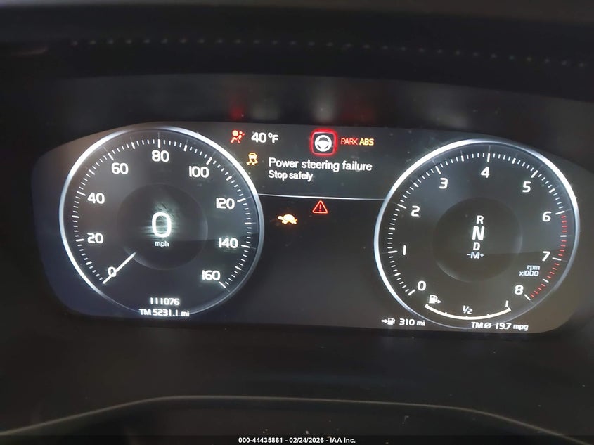 2019 Volvo Xc40 VIN YV4162XZ6K2010524 IAAI salvage auction — FRONT END, Salvage (Kentucky), sold $2,200 on 2026-07-18 (photo 7)