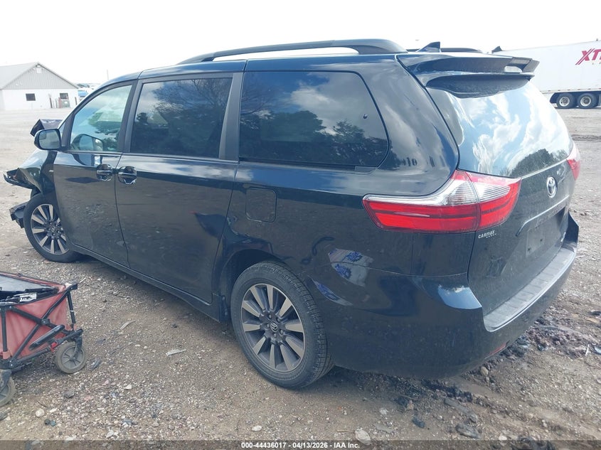2020 Toyota Sienna VIN 5TDJZ3DC7LS237456 IAAI salvage auction — FRONT END, Wait Title, sold $2,200 on 2026-07-29 (photo 3)