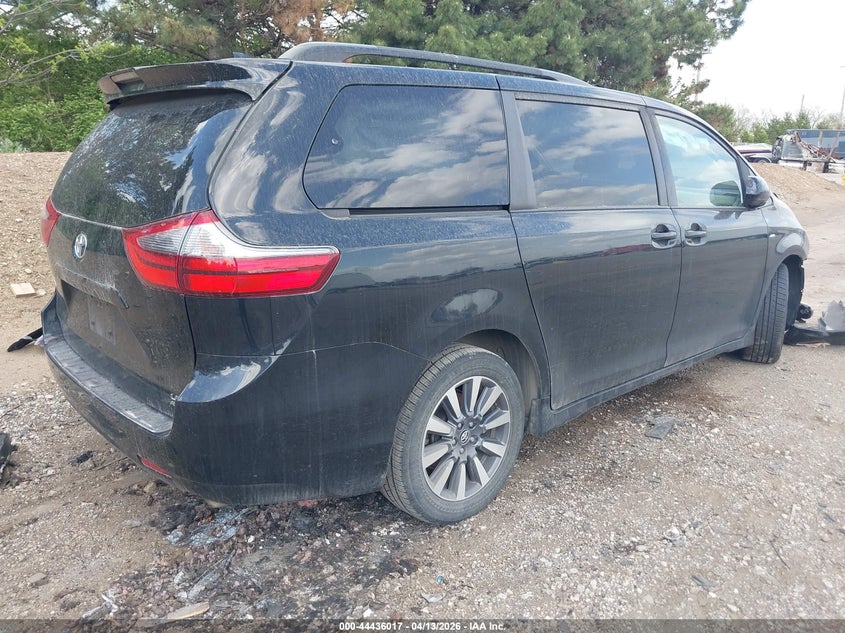 2020 Toyota Sienna VIN 5TDJZ3DC7LS237456 IAAI salvage auction — FRONT END, Wait Title, sold $2,200 on 2026-07-29 (photo 4)