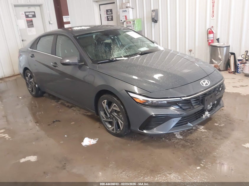 2024 Hyundai Elantra VIN KMHLN4DJ9RU101001 IAAI salvage auction — LEFT SIDE, Salvage Title, sold $10,300 on 2026-07-14 (photo 1)