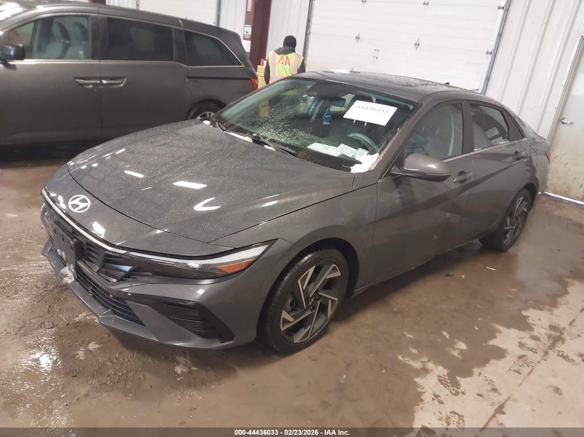 2024 Hyundai Elantra VIN KMHLN4DJ9RU101001 IAAI salvage auction — LEFT SIDE, Salvage Title, sold $10,300 on 2026-07-14 (photo 2)