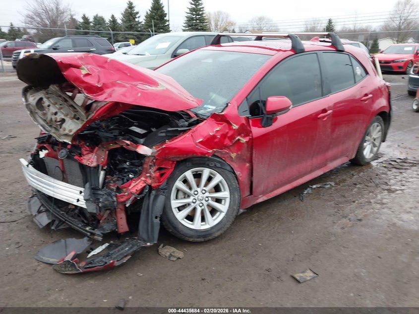 2023 Toyota Corolla VIN JTND4MBE4P3206481 IAAI salvage auction — FRONT END, Salvage Title, sold $1,325 on 2026-07-16 (photo 2)