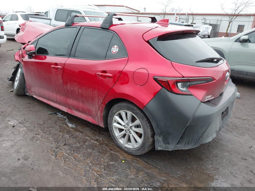 2023 Toyota Corolla VIN JTND4MBE4P3206481 IAAI salvage auction — FRONT END, Salvage Title, sold $1,325 on 2026-07-16 (photo 3)