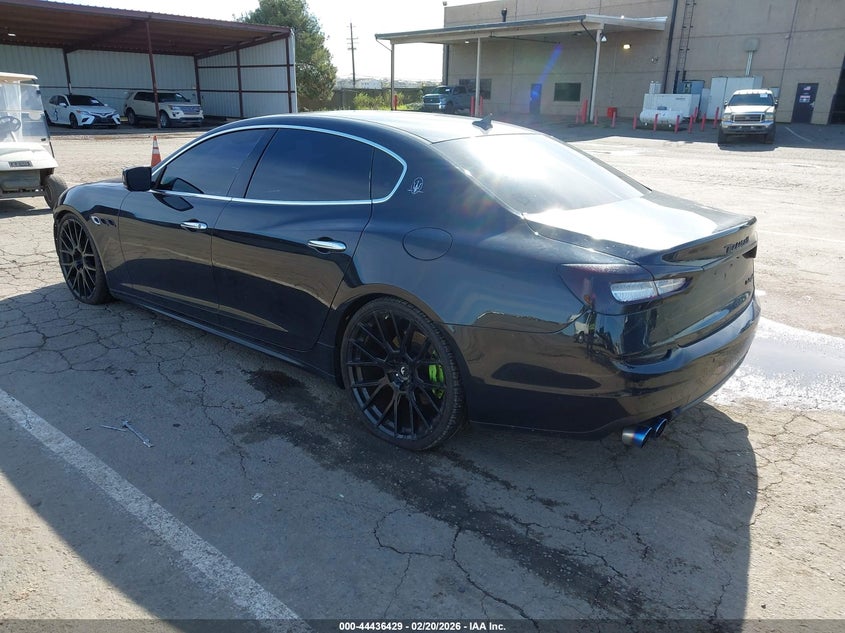 2014 Maserati Quattroporte VIN ZAM56RRA1E1099154 IAAI salvage auction — FRONT END, Salvage Title, sold $1,550 on 2026-07-29 (photo 3)
