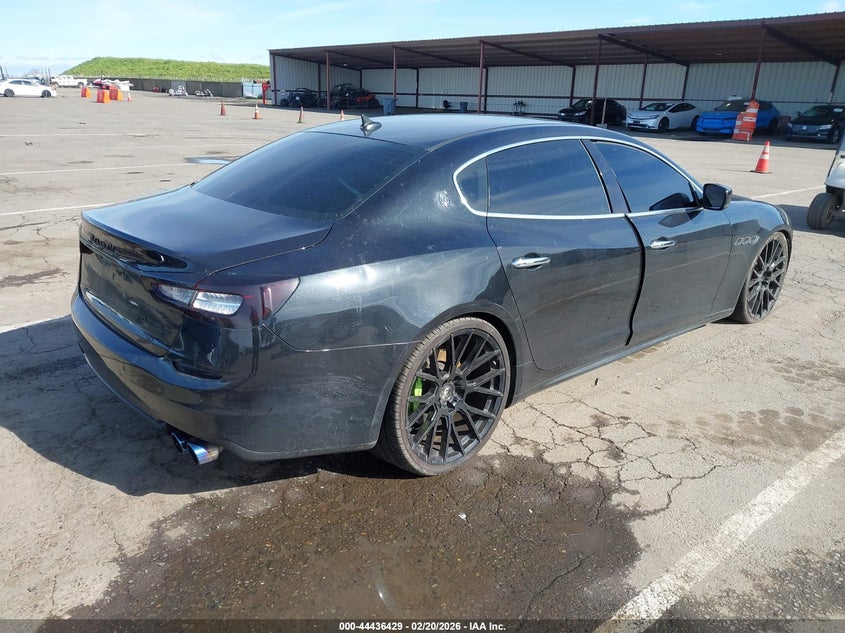 2014 Maserati Quattroporte VIN ZAM56RRA1E1099154 IAAI salvage auction — FRONT END, Salvage Title, sold $1,550 on 2026-07-29 (photo 4)