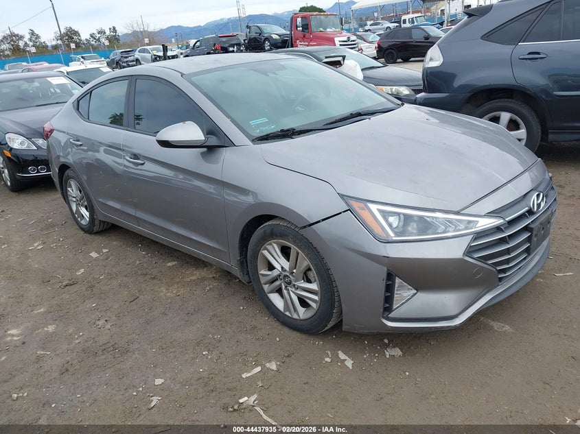2020 Hyundai Elantra VIN KMHD84LF8LU072039 IAAI salvage auction — LEFT FRONT, Salvage (California), sold $3,350 on 2026-07-29 (photo 1)