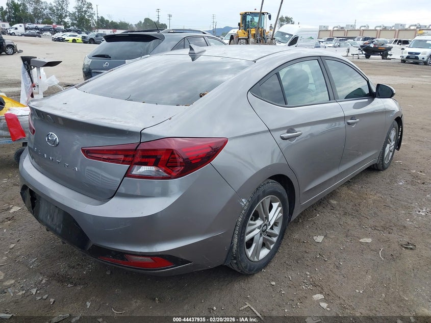 2020 Hyundai Elantra VIN KMHD84LF8LU072039 IAAI salvage auction — LEFT FRONT, Salvage (California), sold $3,350 on 2026-07-29 (photo 4)