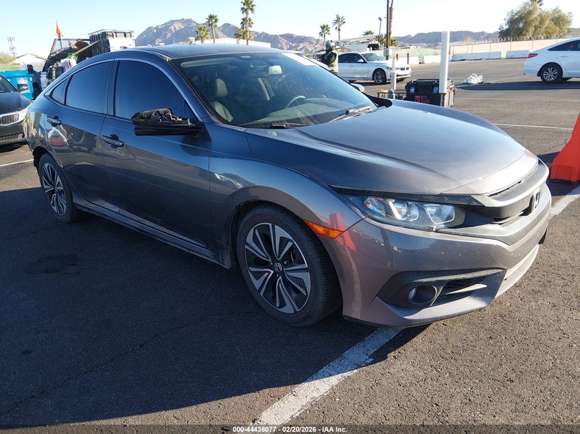 2018 Honda Civic VIN JHMFC1F74JX007147 IAAI salvage auction — REAR END, Salvage Title, sold $4,250 on 2026-07-10 (photo 1)
