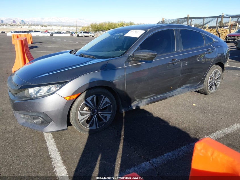 2018 Honda Civic VIN JHMFC1F74JX007147 IAAI salvage auction — REAR END, Salvage Title, sold $4,250 on 2026-07-10 (photo 2)