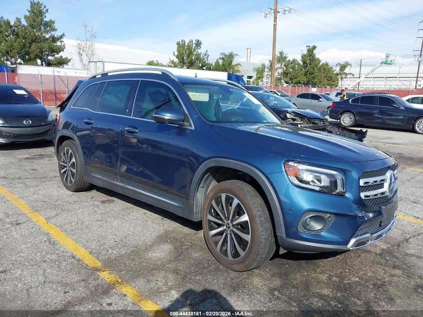 2022 Mercedes-benz Glb VIN W1N4M4GB7NW199159 IAAI salvage auction — LEFT REAR, Salvage Title, sold $7,600 on 2026-07-14 (photo 1)