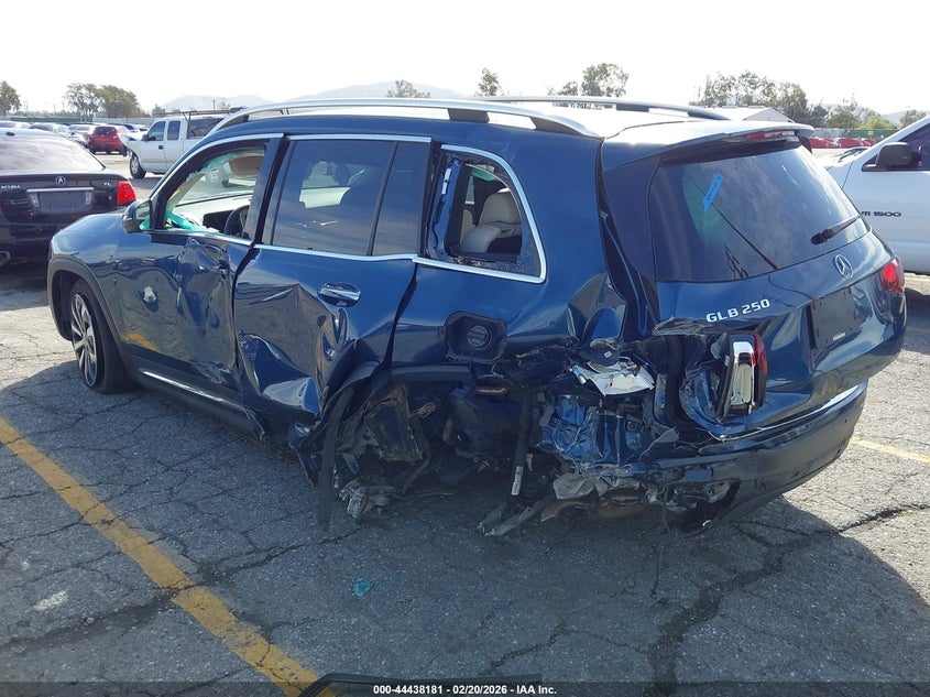 2022 Mercedes-benz Glb VIN W1N4M4GB7NW199159 IAAI salvage auction — LEFT REAR, Salvage Title, sold $7,600 on 2026-07-14 (photo 3)