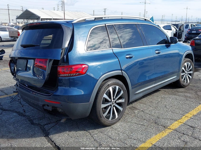 2022 Mercedes-benz Glb VIN W1N4M4GB7NW199159 IAAI salvage auction — LEFT REAR, Salvage Title, sold $7,600 on 2026-07-14 (photo 4)