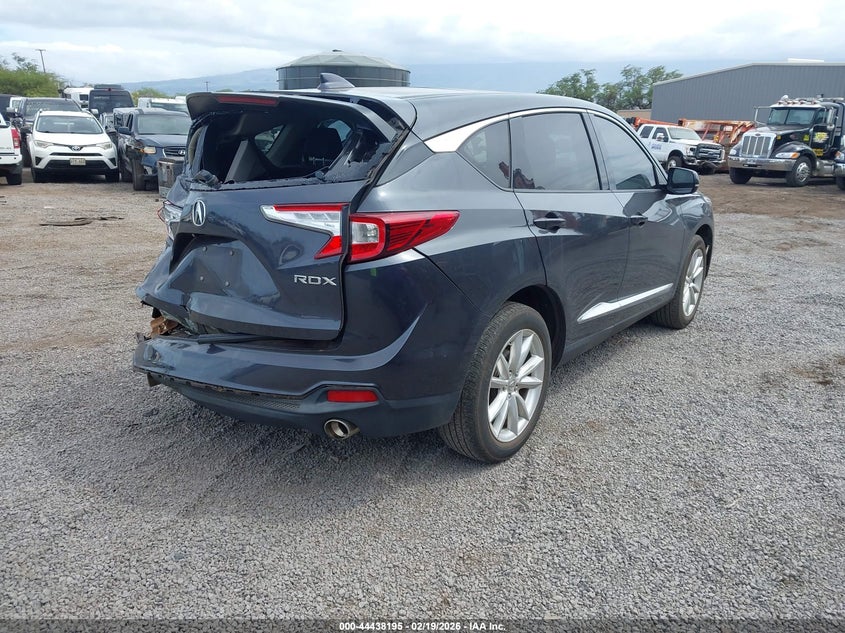 2020 Acura Rdx VIN 5J8TC1H35LL001027 IAAI salvage auction — REAR END, Clear (Hawaii), sold $3,550 on 2026-09-16 (photo 4)