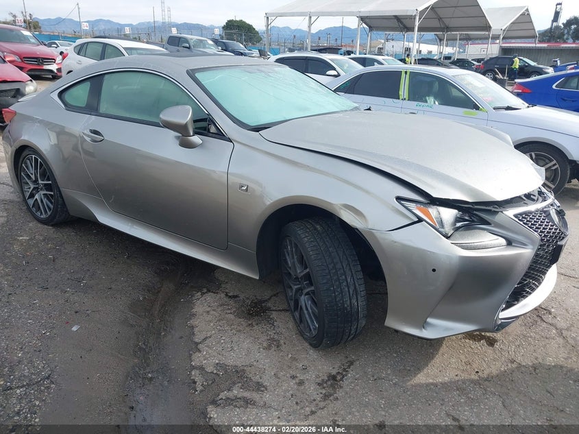 2017 Lexus Rc 350 VIN JTHHE5BC9H5017157 IAAI salvage auction — Unknown, Salvage (California), sold $4,200 on 2026-04-29 (photo 1)