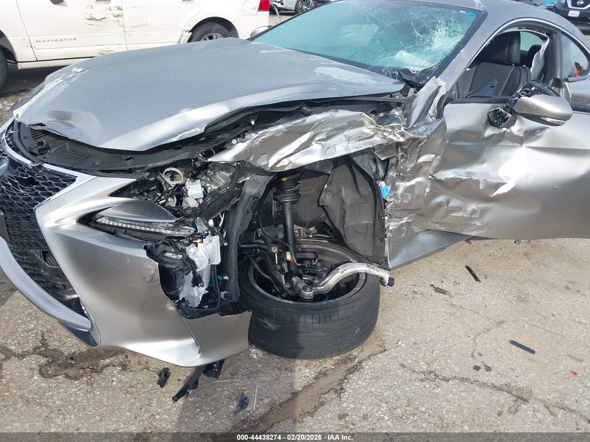 2017 Lexus Rc 350 VIN JTHHE5BC9H5017157 IAAI salvage auction — Unknown, Salvage (California), sold $4,200 on 2026-04-29 (photo 6)