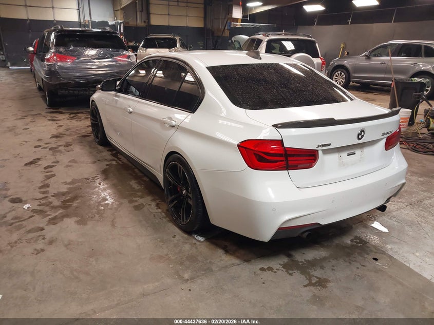 2016 BMW 3er VIN WBA8B7G53GNT14047 IAAI salvage auction — FRONT END, Salvage Title, sold $6,600 on 2026-07-21 (photo 3)