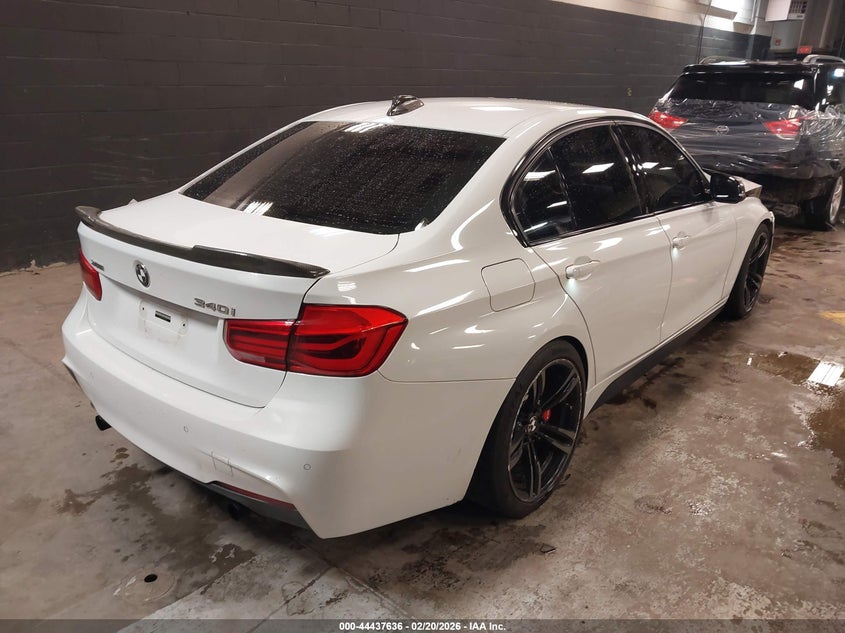 2016 BMW 3er VIN WBA8B7G53GNT14047 IAAI salvage auction — FRONT END, Salvage Title, sold $6,600 on 2026-07-21 (photo 4)