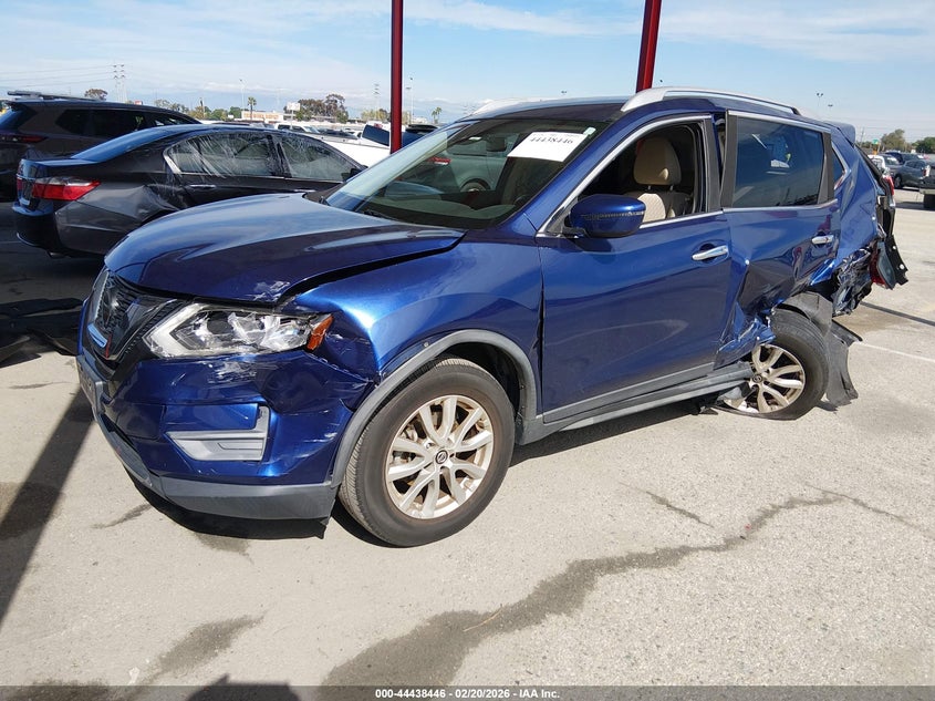 2020 Nissan Rogue VIN JN8AT2MTXLW042063 IAAI salvage auction — LEFT REAR, Salvage Title, sold $1,150 on 2026-07-23 (photo 2)