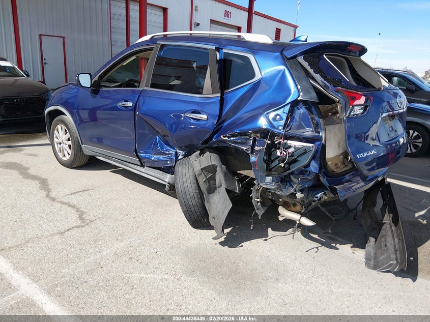 2020 Nissan Rogue VIN JN8AT2MTXLW042063 IAAI salvage auction — LEFT REAR, Salvage Title, sold $1,150 on 2026-07-23 (photo 3)