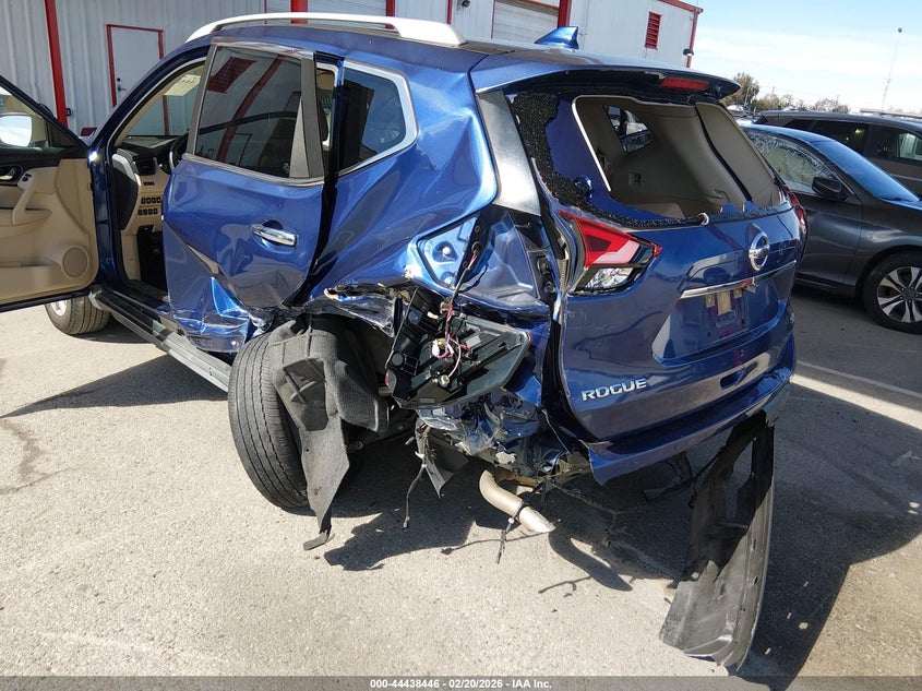 2020 Nissan Rogue VIN JN8AT2MTXLW042063 IAAI salvage auction — LEFT REAR, Salvage Title, sold $1,150 on 2026-07-23 (photo 6)