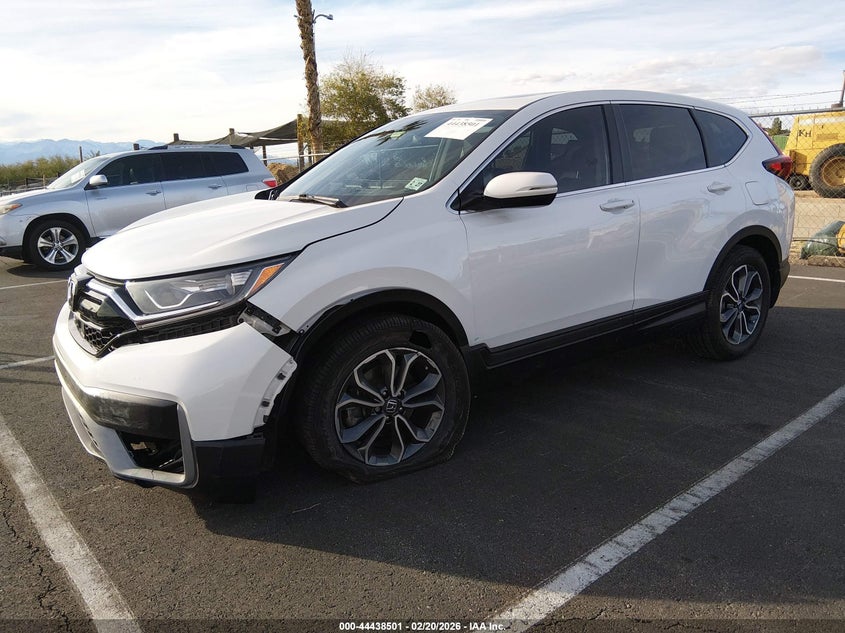 2022 Honda Cr-v VIN 2HKRW2H5XNH619846 IAAI salvage auction — LEFT FRONT, Salvage (New Jersey), sold $12,550 on 2026-07-10 (photo 2)