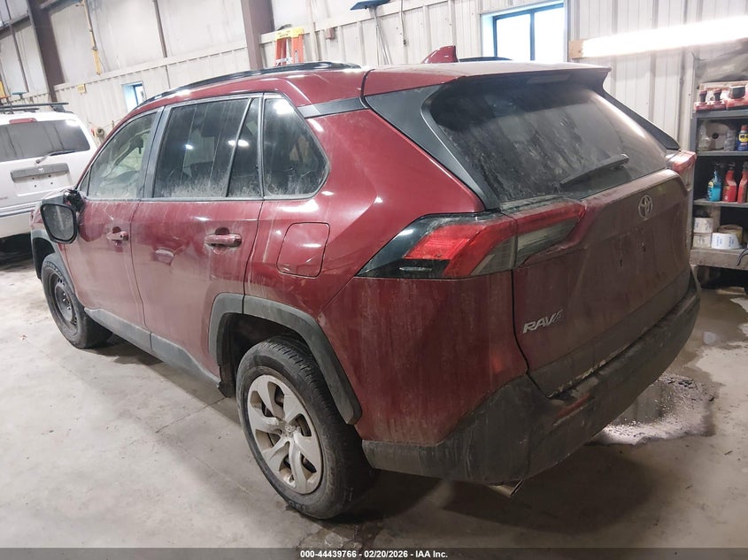 2019 Toyota Rav 4 VIN JTMF1RFV4KD007852 IAAI salvage auction — LEFT FRONT, Salvage (Rhode Island), sold $6,500 on 2026-07-30 (photo 3)