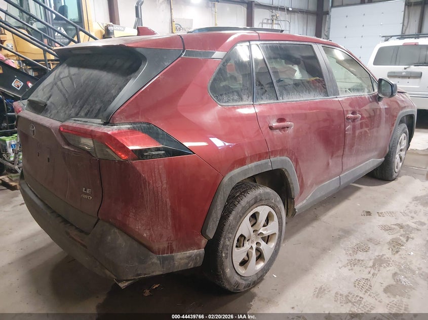 2019 Toyota Rav 4 VIN JTMF1RFV4KD007852 IAAI salvage auction — LEFT FRONT, Salvage (Rhode Island), sold $6,500 on 2026-07-30 (photo 4)
