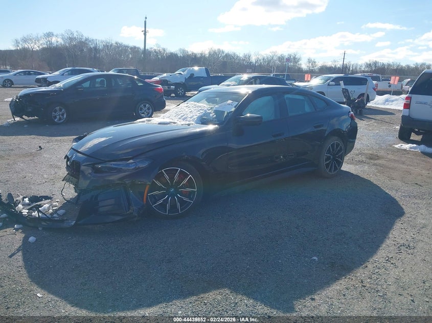 2023 BMW I4 VIN WBY33AW05PFP26315 IAAI salvage auction — RIGHT SIDE, Salvage (New Jersey), sold $9,550 on 2026-07-06 (photo 2)