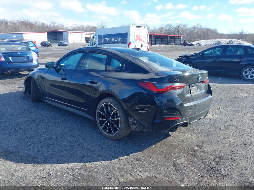 2023 BMW I4 VIN WBY33AW05PFP26315 IAAI salvage auction — RIGHT SIDE, Salvage (New Jersey), sold $9,550 on 2026-07-06 (photo 3)