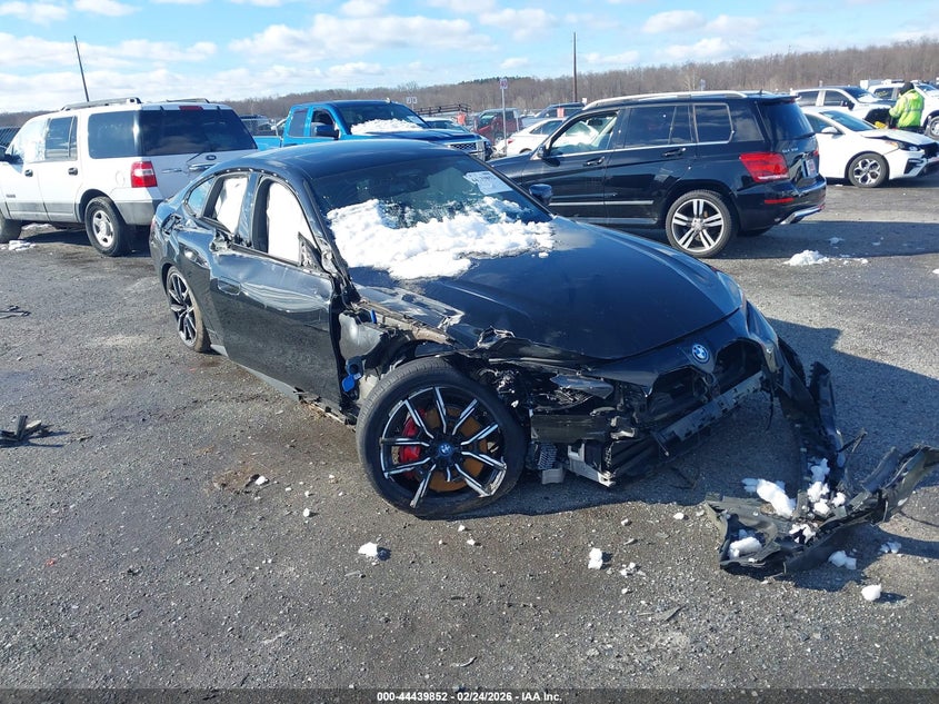 2023 BMW I4 VIN WBY33AW05PFP26315 IAAI salvage auction — RIGHT SIDE, Salvage (New Jersey), sold $9,550 on 2026-07-06 (photo 6)