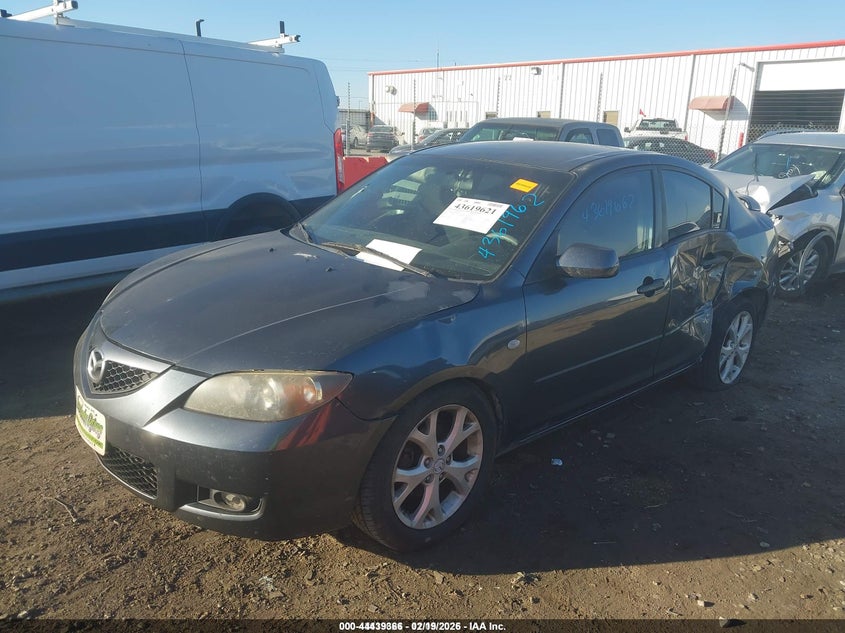 2009 Mazda 3 VIN JM1BK32F091239447 IAAI salvage auction — LEFT & RIGHT, Salvage (Oklahoma), sold $350 on 2026-07-14 (photo 2)