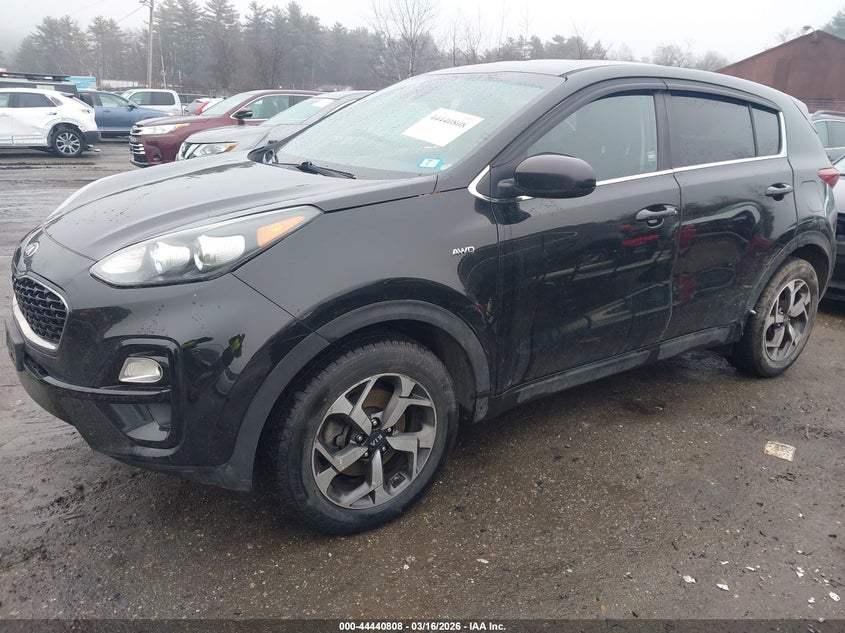 2020 Kia Sportage VIN KNDPMCAC5L7731032 IAAI salvage auction — REAR END, Salvage (New Hampshire), sold $4,000 on 2026-07-10 (photo 2)