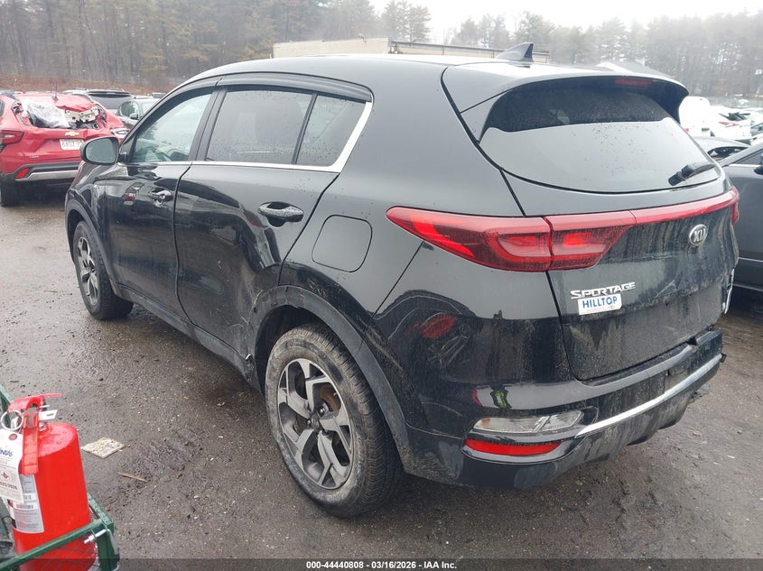 2020 Kia Sportage VIN KNDPMCAC5L7731032 IAAI salvage auction — REAR END, Salvage (New Hampshire), sold $4,000 on 2026-07-10 (photo 3)