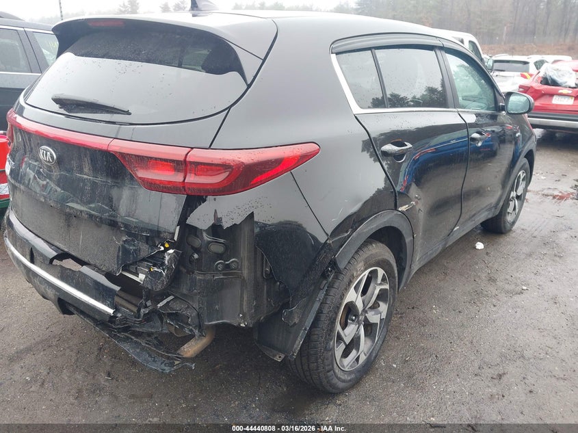 2020 Kia Sportage VIN KNDPMCAC5L7731032 IAAI salvage auction — REAR END, Salvage (New Hampshire), sold $4,000 on 2026-07-10 (photo 4)
