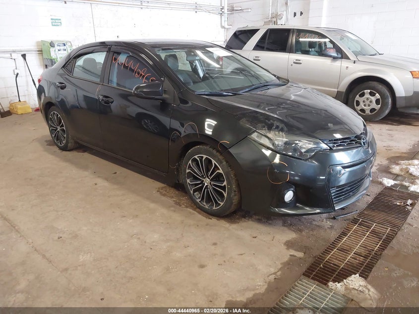 2014 Toyota Corolla VIN 5YFBURHE8EP059215 IAAI salvage auction — LEFT SIDE, Prior Salvage (Minnesota), sold $2,800 on 2026-07-08 (photo 1)