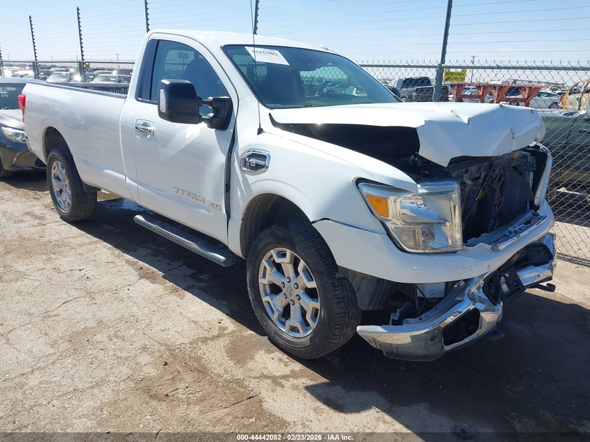 2017 Nissan TITAN VIN 1N6AA1R97HN528400 IAAI salvage auction — FRONT END, Salvage (New Mexico), sold $2,300 on 2026-08-01 (photo 1)