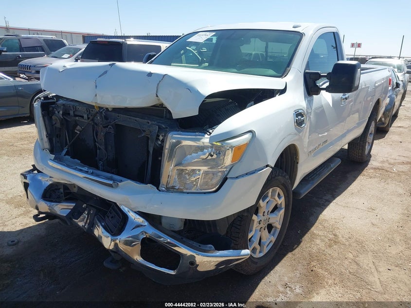 2017 Nissan TITAN VIN 1N6AA1R97HN528400 IAAI salvage auction — FRONT END, Salvage (New Mexico), sold $2,300 on 2026-08-01 (photo 2)