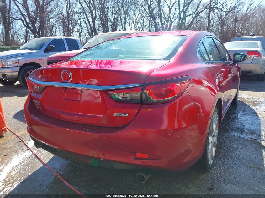 2014 Mazda 6 VIN JM1GJ1V63E1161166 IAAI salvage auction — FRONT END, Salvage Title, sold $2,525 on 2026-08-26 (photo 4)