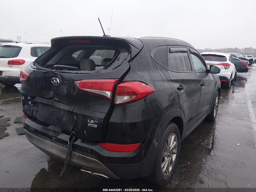 2016 Hyundai Tucson VIN KM8J3CA27GU152479 IAAI salvage auction — REAR END, Salvage Title, sold $25 on 2026-07-27 (photo 4)